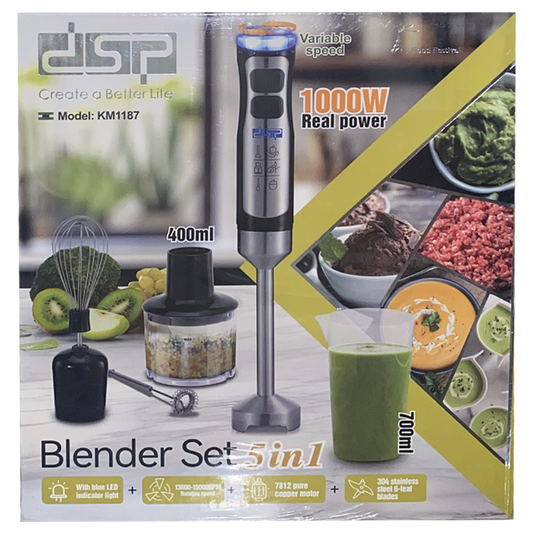 DSP 5 Pieces Set Hand Blender