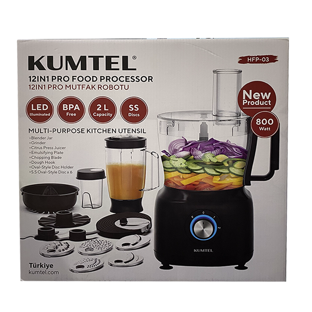 Kumtel 12 in 1 Food Processor