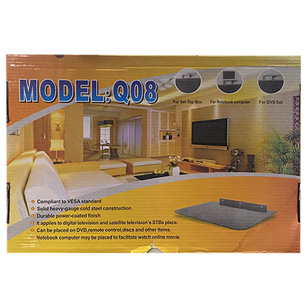 Master Mount Tempered Glass DVD Mount