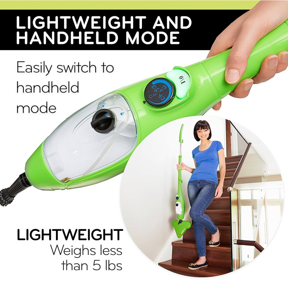 PEHUB Handheld Steam Mop Cleaner Multifunction 10 in 1 Steam for Floor  Cleaning