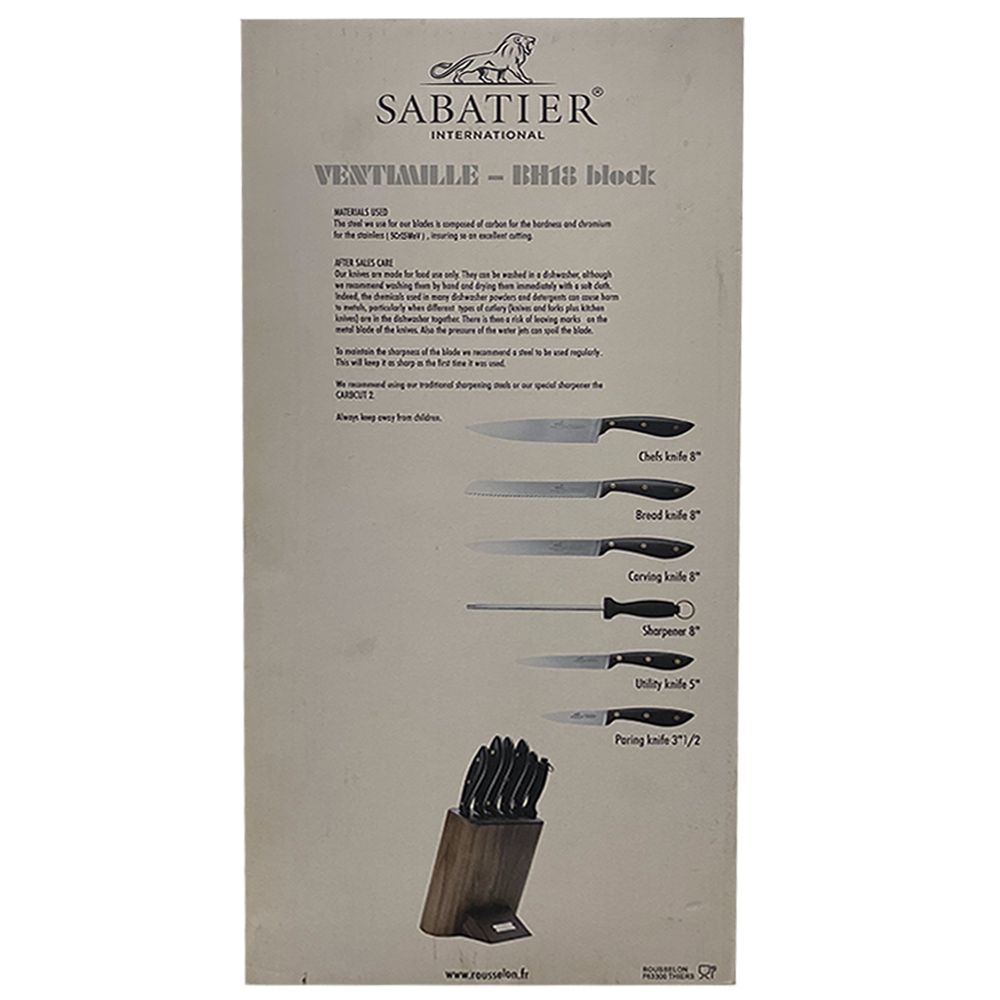 Sabatier International Knives Set