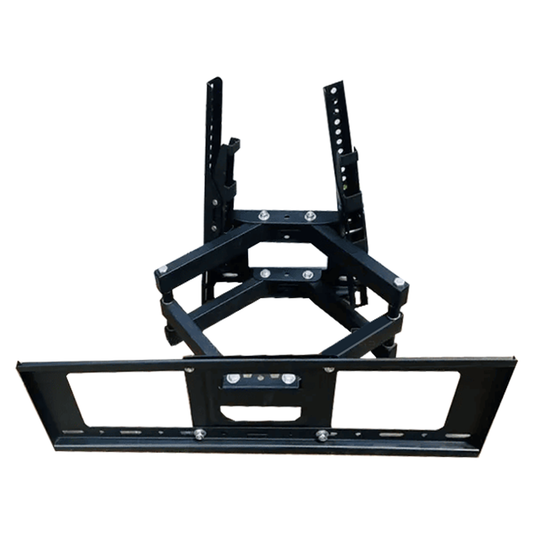 TV Wall Mount Bracket with Double Arms, Rotates 120°, Fits 26–55 inch TVs