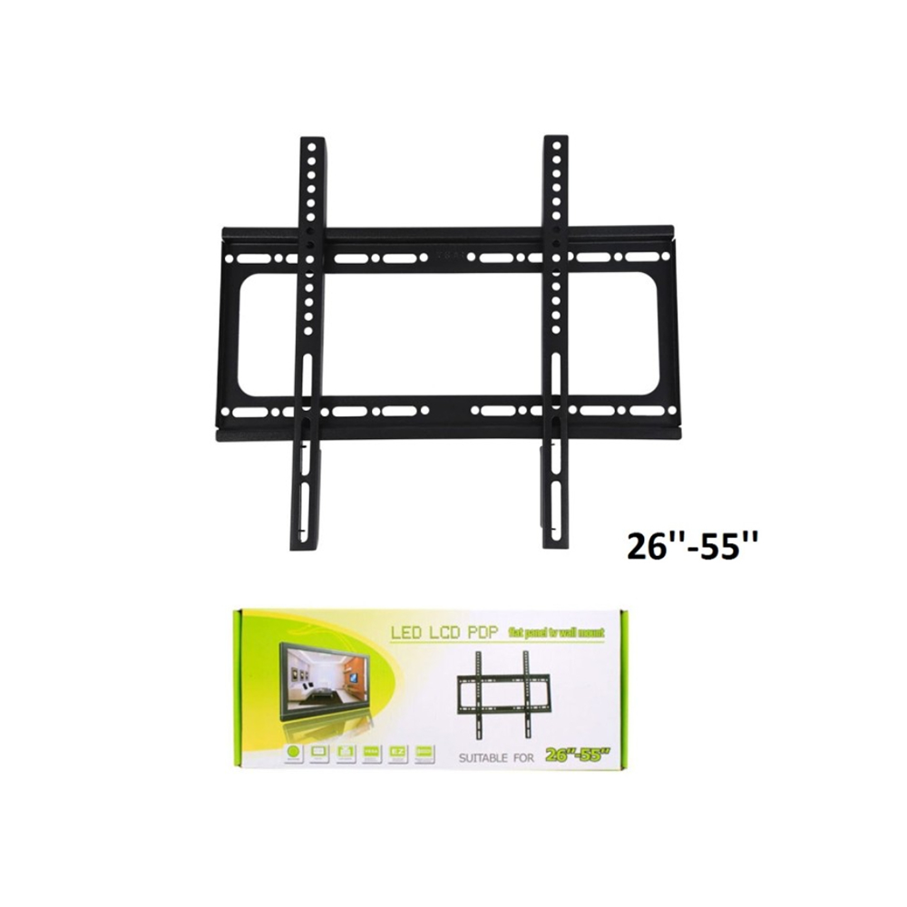 TV Wall Mount For Flat Screen fits between 26 to 55 inch TV'S