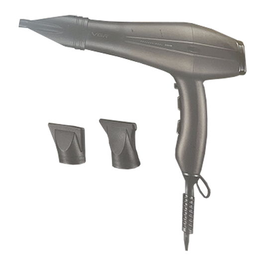 VGR Professional Hair Dryer 1800 - 2200 Watts