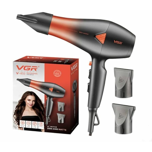 VGR Professional Hair Dryer 2000 - 2400 Watts
